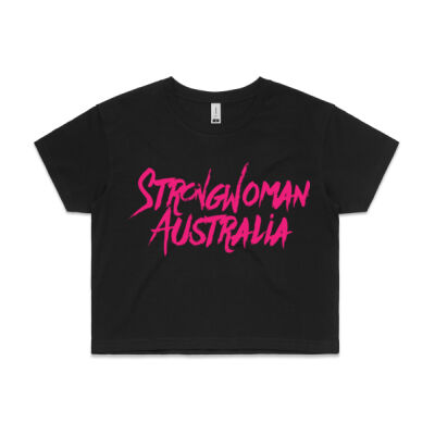 Womens Crop top long logo Thumbnail